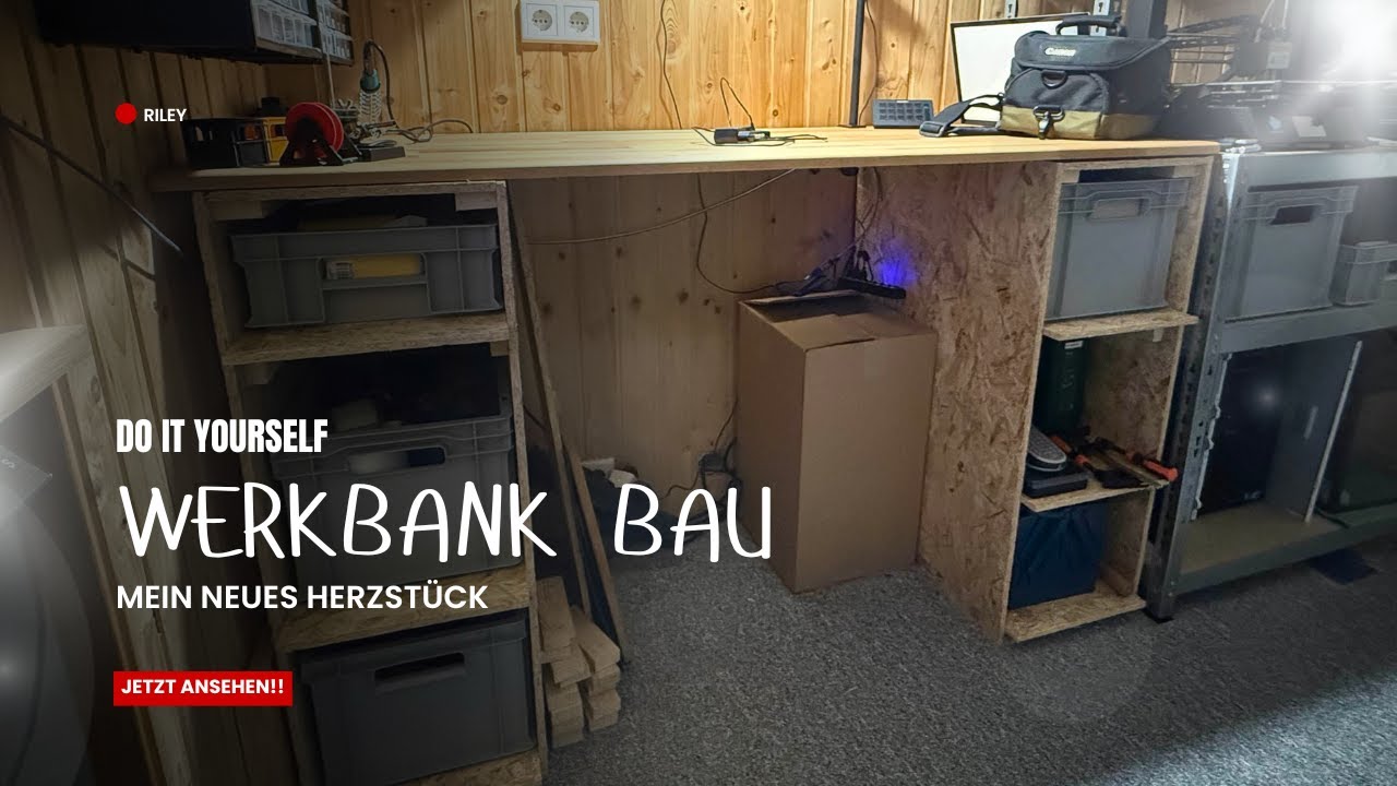 DIY Werkbank | Mein Neues Herzstück!!