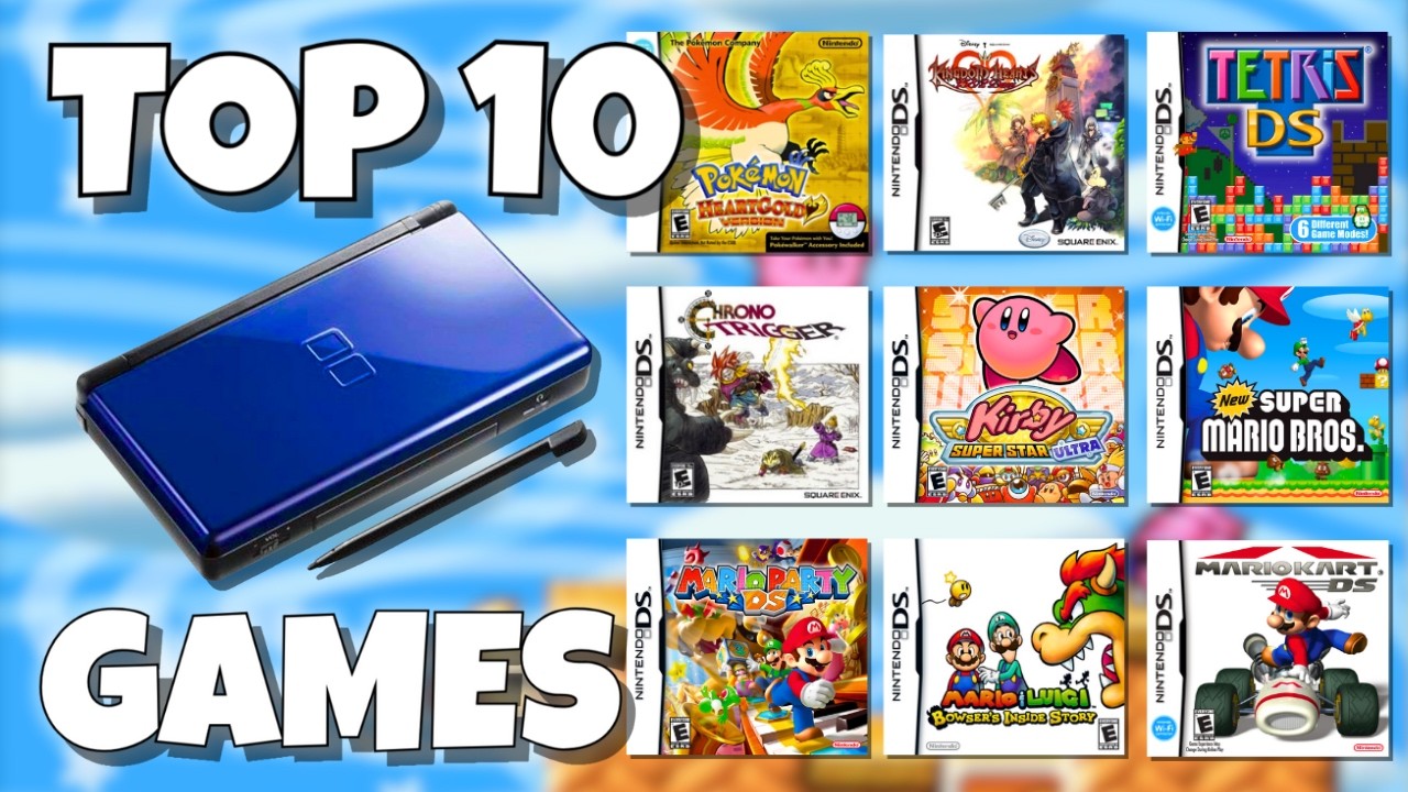The Top 10 BEST DS Games!