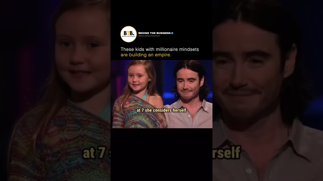 These kids with millionaire mindsets are building an empire