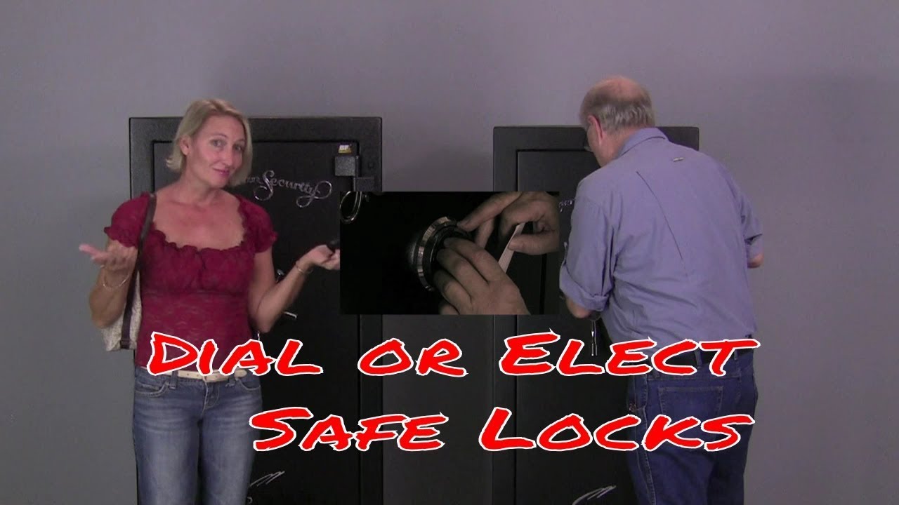 Gun Safe locks, Dial vs. Elect / Digital Safe Locks comparison video