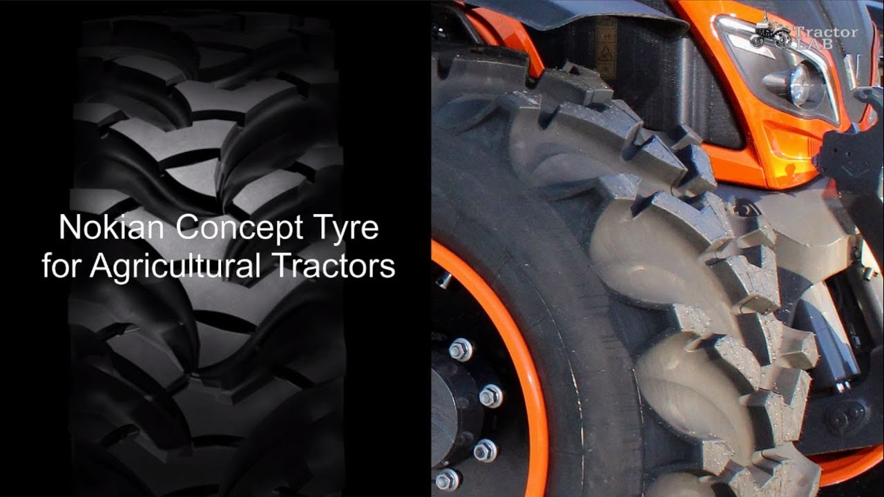 New Nokian Concept Tyre for Agricultural Tractors
