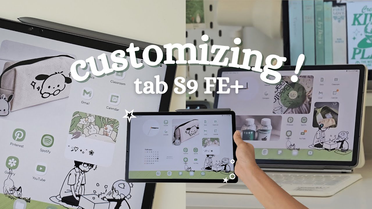 Customizing Samsung Tab S9! + alternative for good lock!