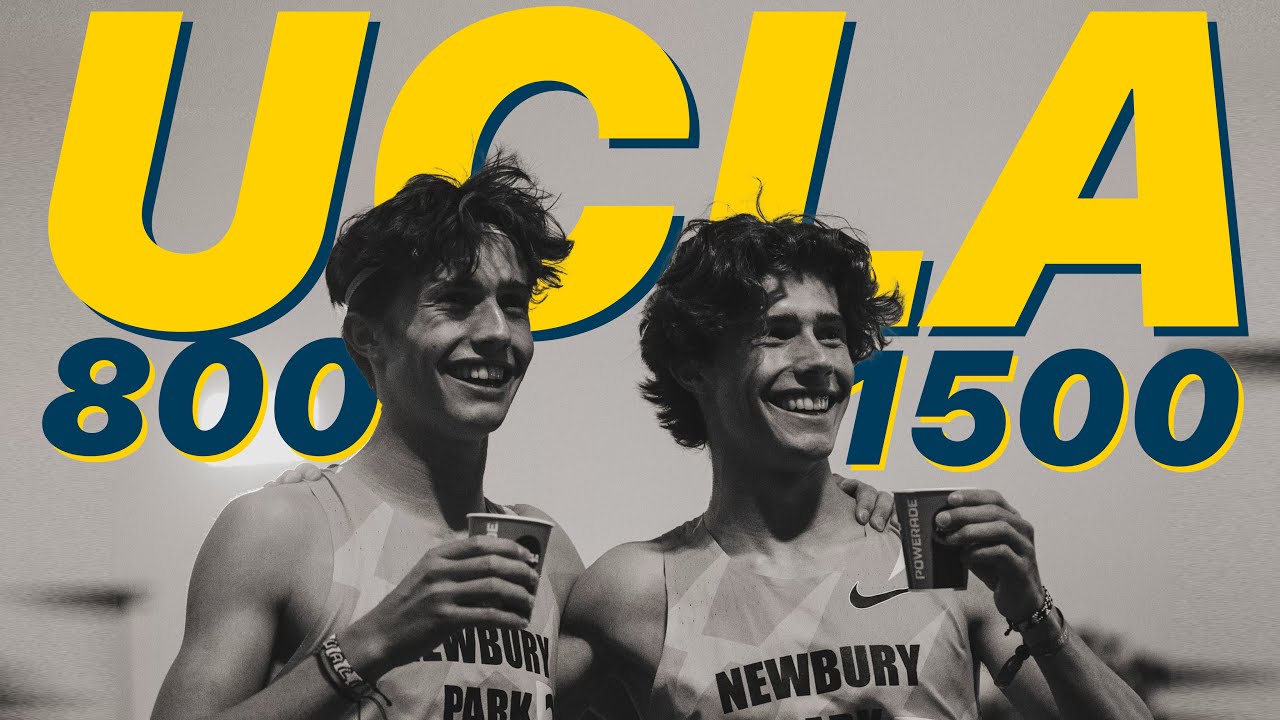 LEX YOUNG BIEGA NA 1500 M // LEO YOUNG BIEGA NA 800 M