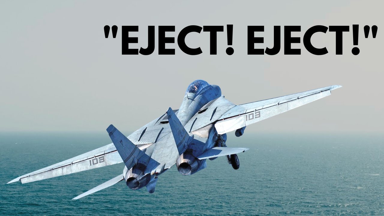 Катапультирование F-14 «Томкэт»: история отказавшего троса аэрофинишера USS Constellation в 1981 ...