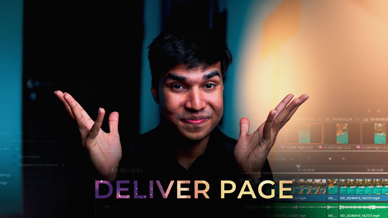HOW I EDIT SERIES | DAVINCI RESOLVE - DELIVER PAGE | HINDI