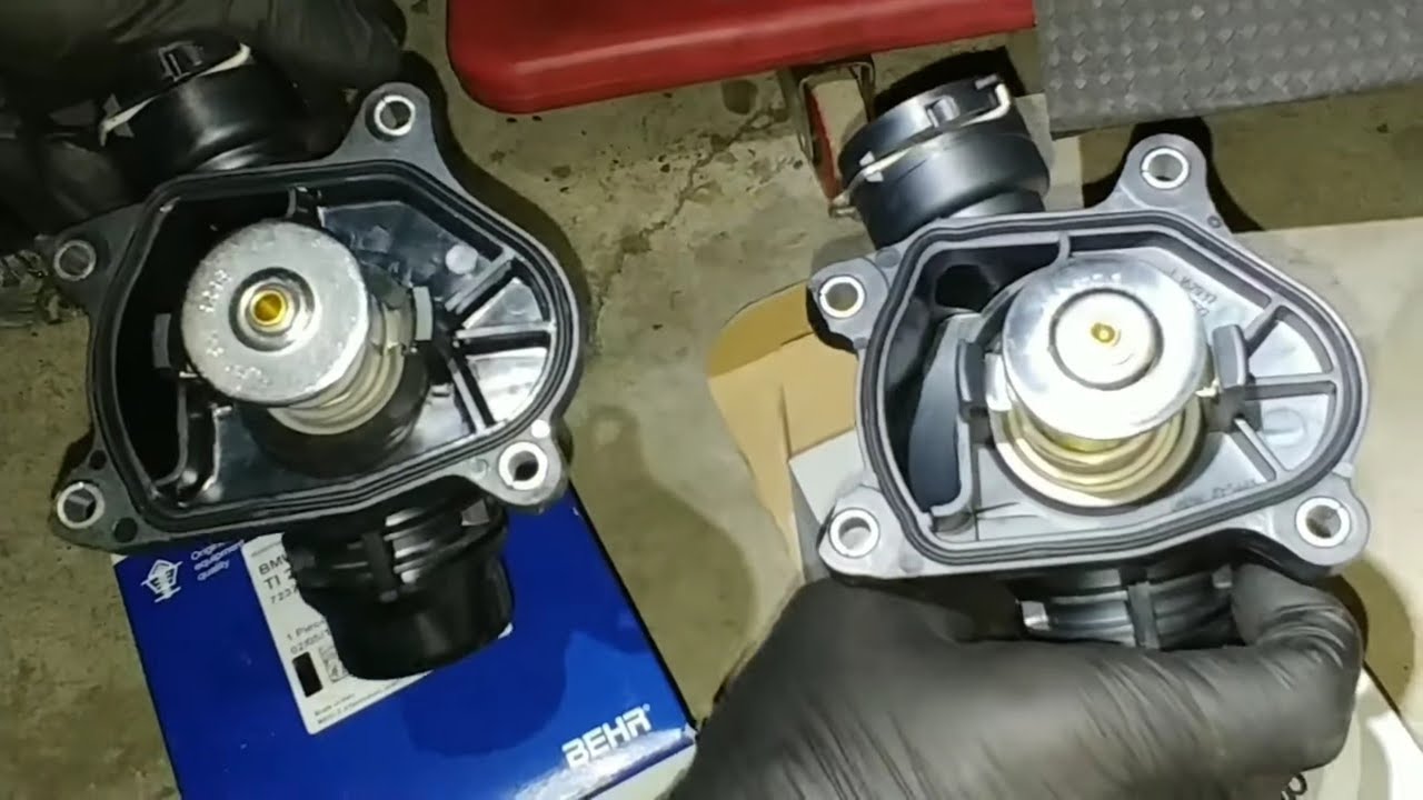 BMW Thermostat wechseln und defekt feststellen, Kühlmitteltemperatur prüfen E60 E61 E90 E91 E87 Exx