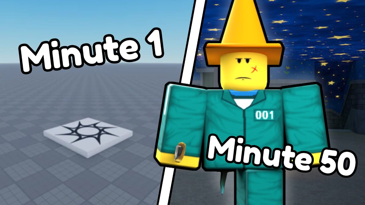 Can I recreate Roblox Squid Game Season 3 in 1 hour?