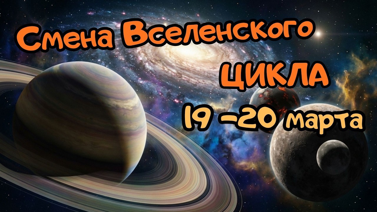 Смена ВСЕЛЕНСКОГО Цикла. (19-20 марта). Ведическая астрология