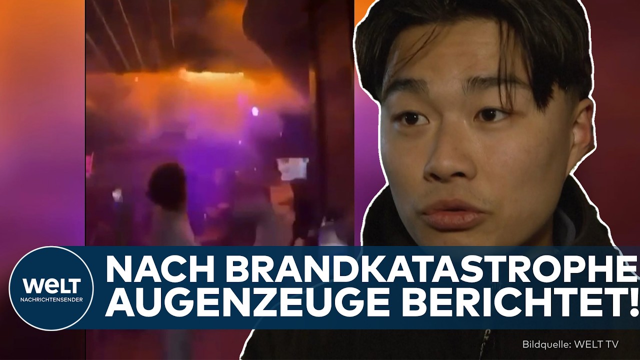 CRANS-MONTANA: Feuer-Inferno! &ndash; Augenzeuge schildert dramatische Szenen!