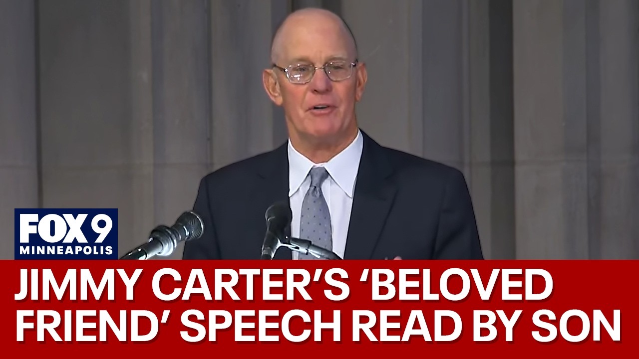 Jimmy Carter's funeral: Gerald Ford's tribute 'to his beloved friend' read by his son Steve Ford