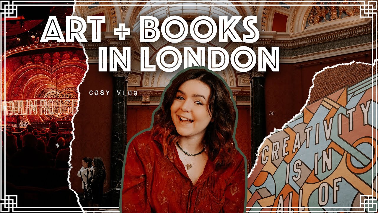 An arty, bookish day out in London | Seeing Moulin Rouge, visiting The National Gallery + bookshops!