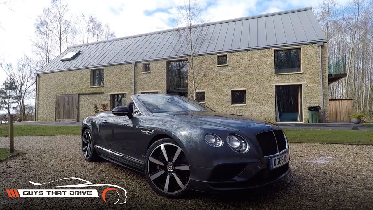 The Bentley Continental GT V8 S Convertible | LUXURY STOPOVER | GTD Vlogs