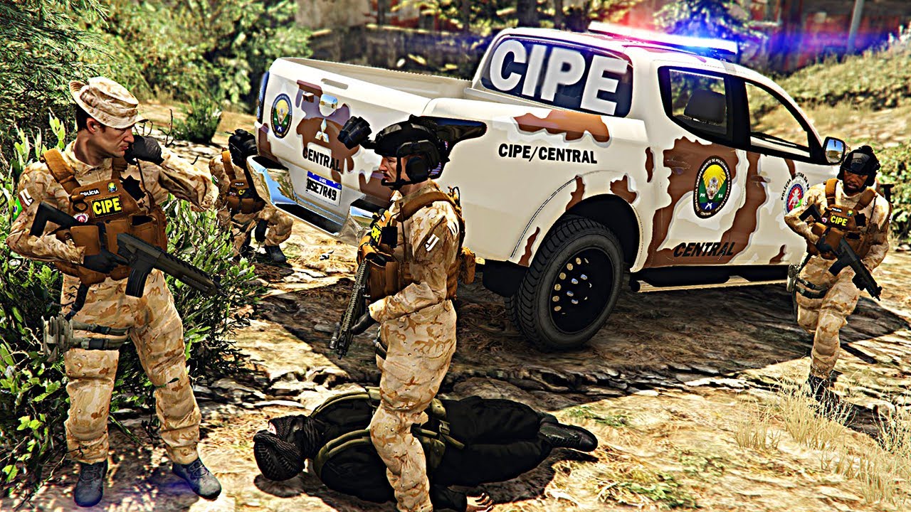 CIPE / CENTRAL COMPANHIA INDEPENDENTE DE POLICIAMENTO ESPECIALIZADO - PMBA | GTA 5 VIDA POLICIAL