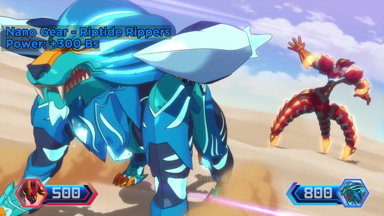 Bakugan: Legends | All Nova Nanogans & Nano Gears