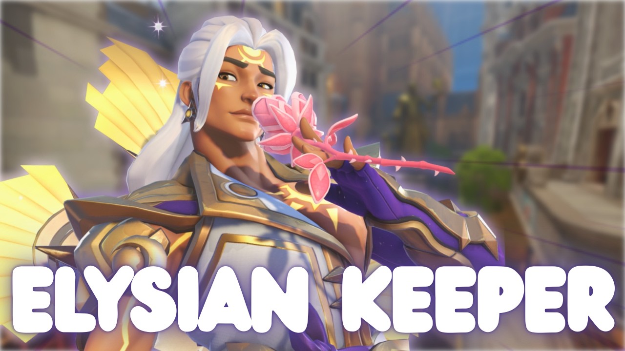 Elysian Keeper Skin Showcase✨ - Lifeweaver Gameplay and Commentary - Overwatch 2