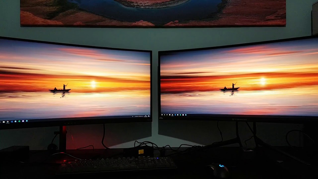 HP x35 Omen vs Acer Predator x34p #1 Wallpapers