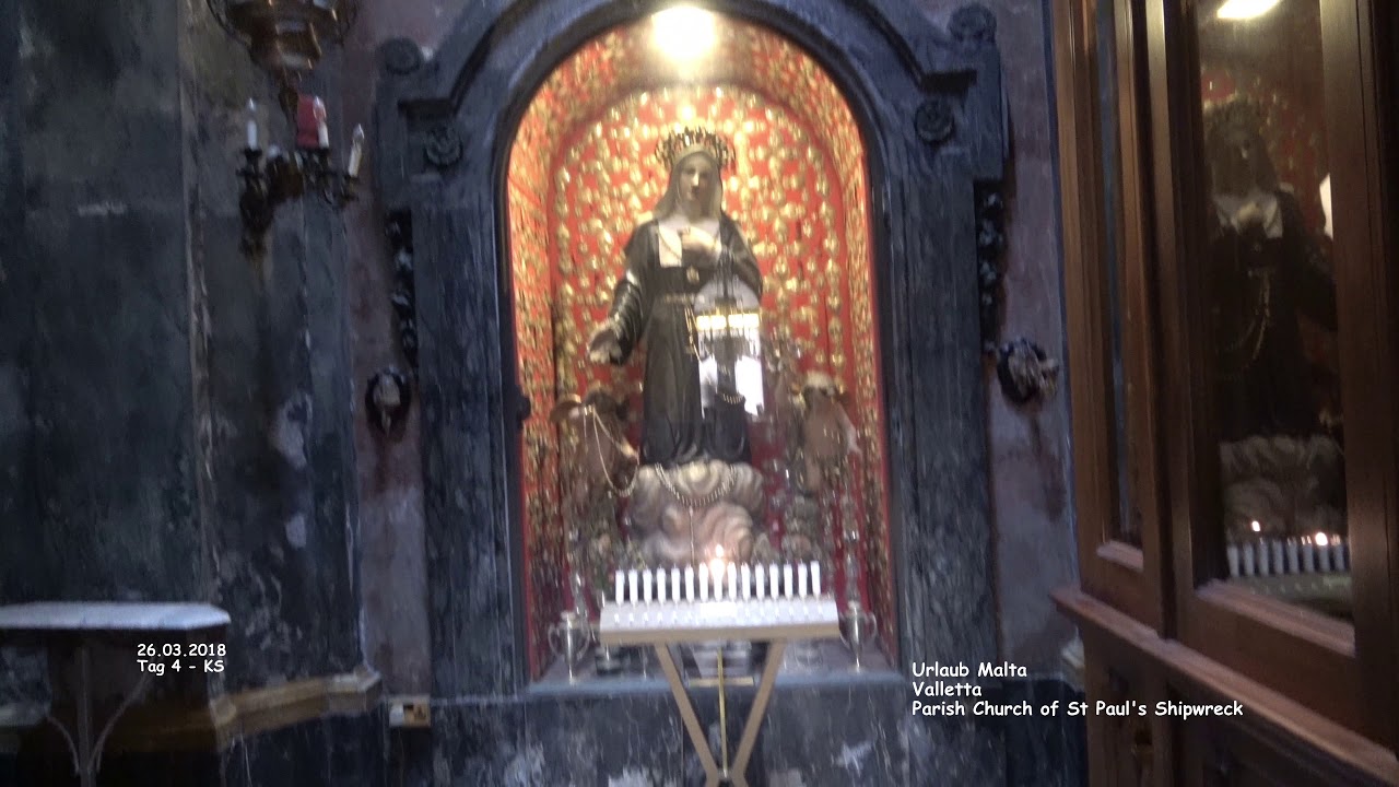 Parish Church of St Paul's Shipwreck - Valletta - Malta