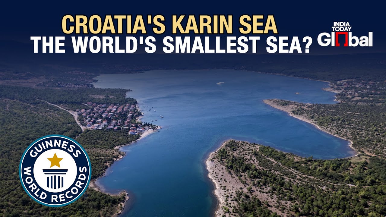 Croatia's Adriatic Jewel: Bid To Designate Karin Sea As World's Smallest Sea | India Today Global