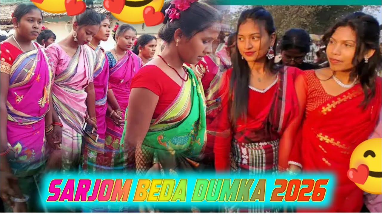 sarjon beda sohrai video 2026// dumka sarjom beda sohrai video// Disom sohrai dumka 2026