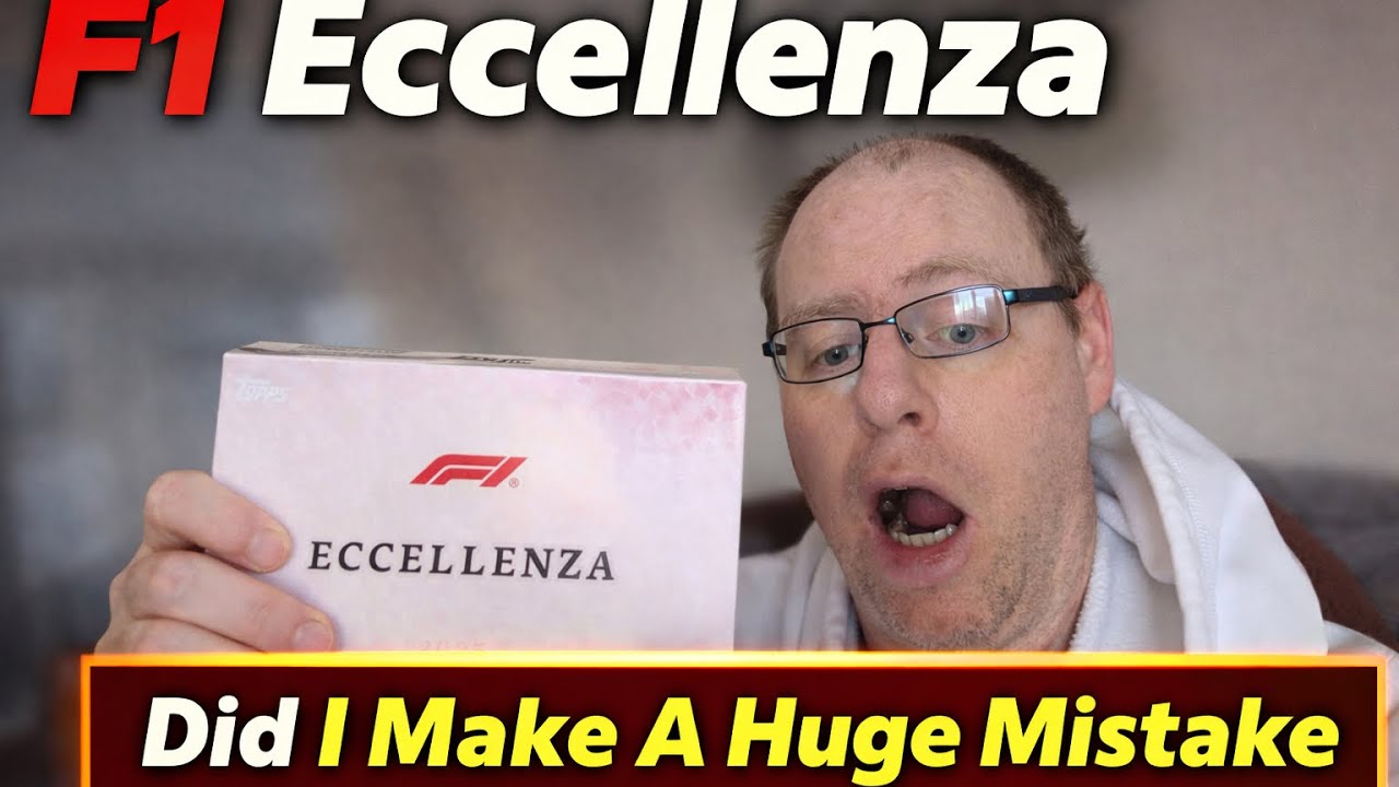 Did I Make A Huge Mistake Opening This Box?? - Topps 2025 F1 Eccellenza Unboxing