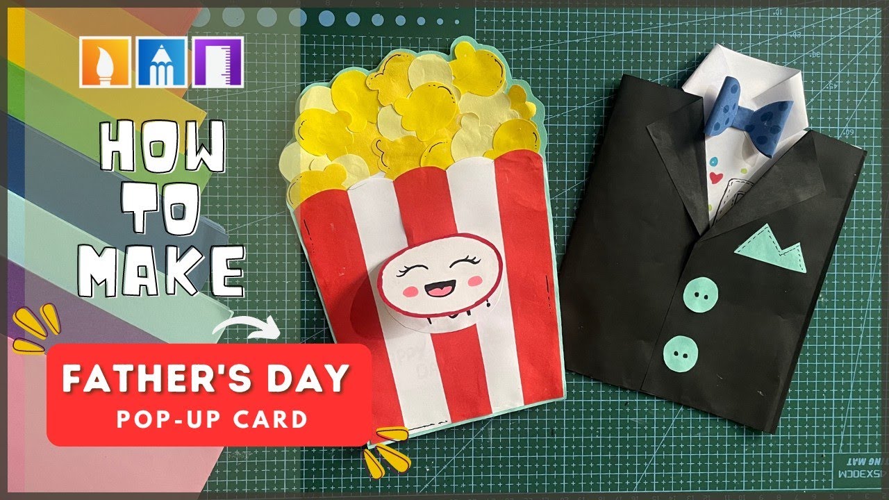 Father's Day Card Ideas | Fun and Easy Craft | Step-by-Step Tutorial (Part 2)
