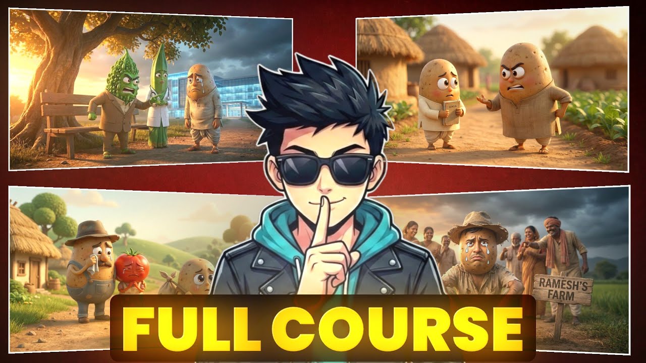 Monetized in 5 Videos? AI Story Channel Full Tutorial