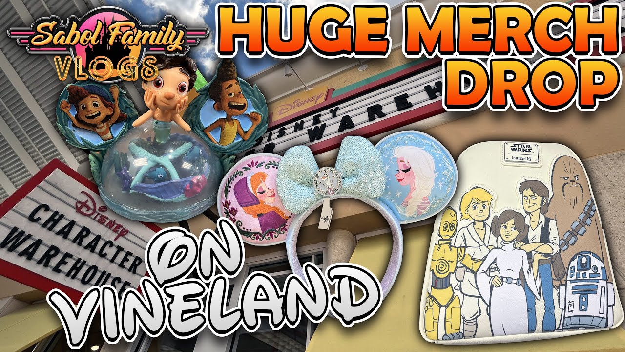 DISNEY CHARACTER WAREHOUSE OUTLET SHOPPING | Vineland Ave ~ BIG Discounts & TONS OF New Merchandise!