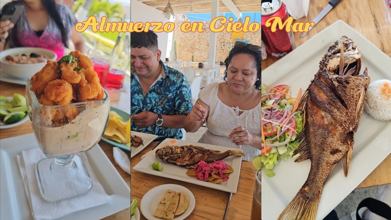 Almuerzo en Cielo Mar La Libertad, Choteando503 