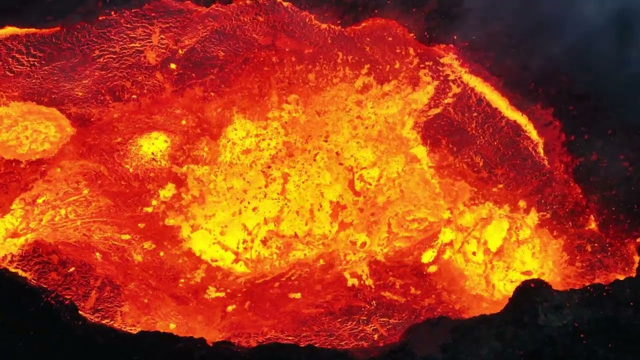 Iceland Volcano Eruption DJI Mavic 3 Pro Cine Drone Elliot McGucken Icelandic Aerial Fine Art Film