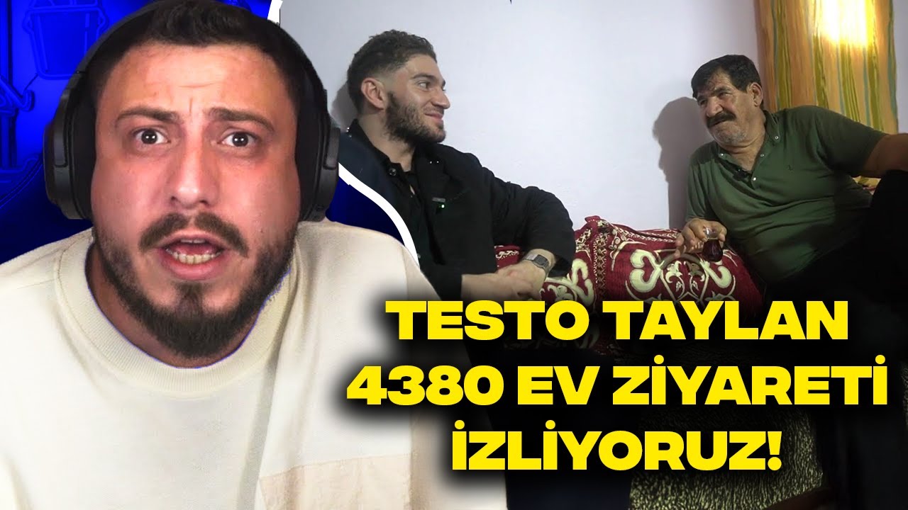 TESTO TAYLAN 4380 EV ZİYARETİ İZLİYORUZ!