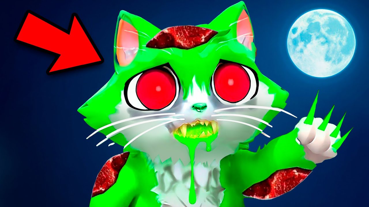 Cat Becomes A ZOMBIE - I Am Cat VR