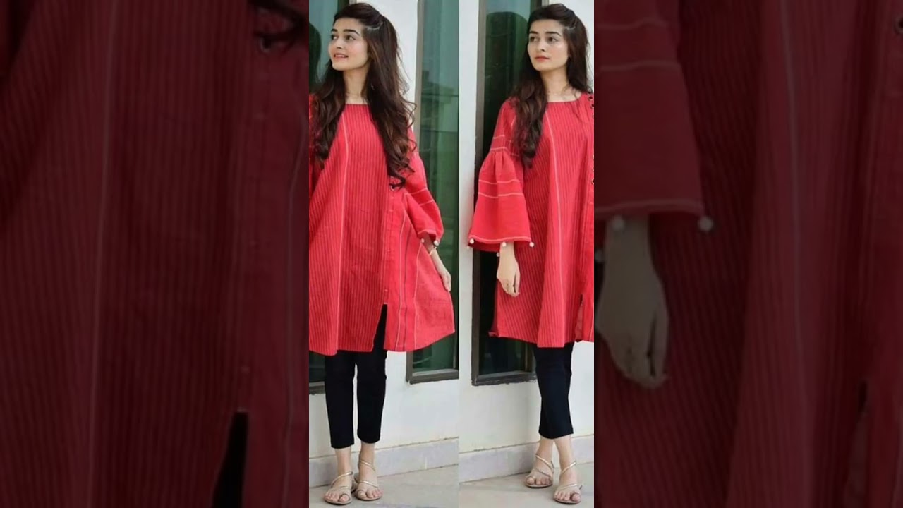 New simple dress ideas #fashion#for girls#shortsvideos