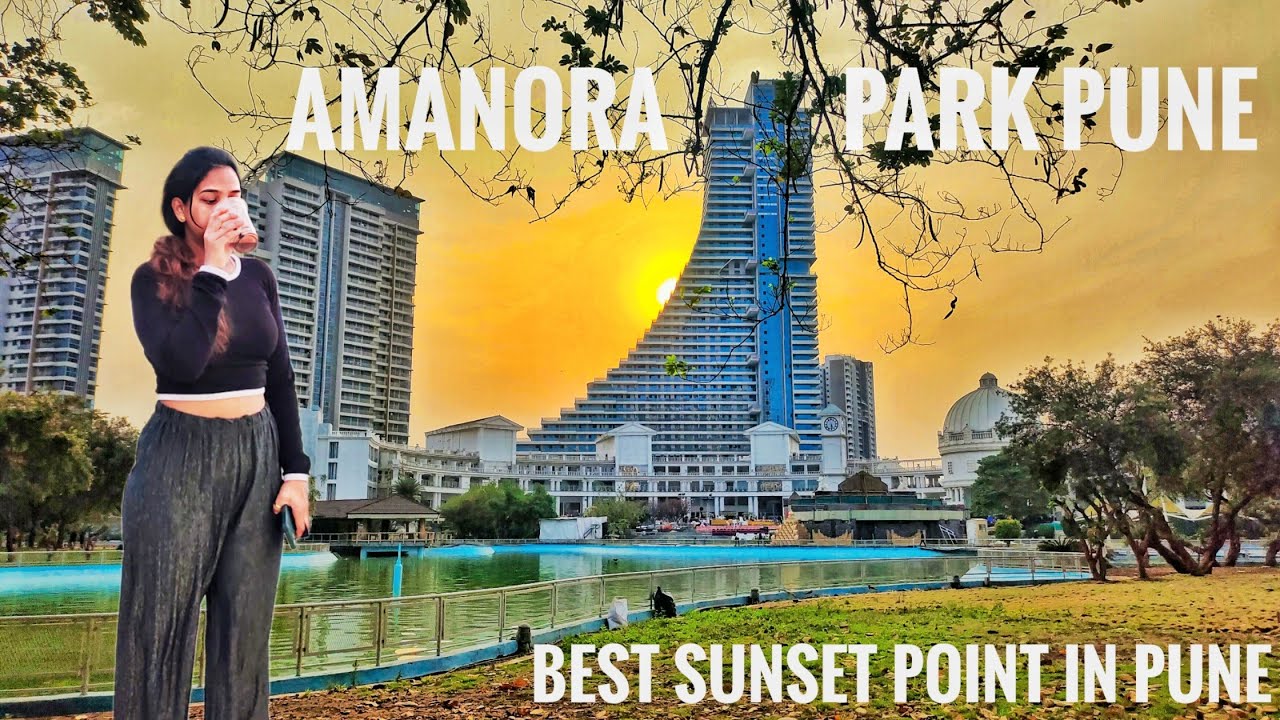 AMANORA Town Park Pune. Future Tower and Garden Tour.