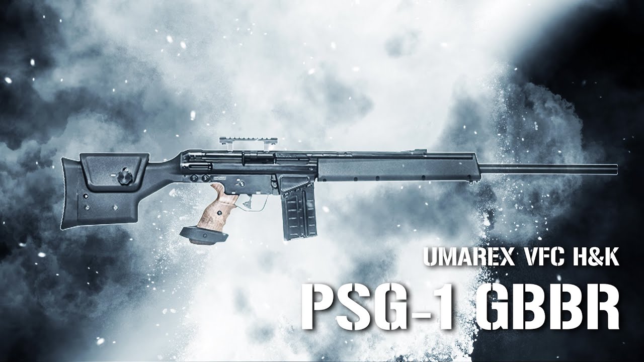【AST】UMAREX / VFC H&K PSG-1 GBBR debut
