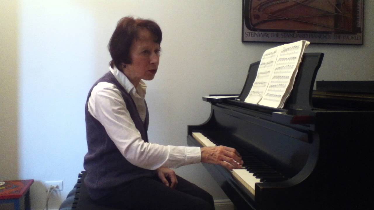 Edna Golandsky discusses Chopin Etude Op 10 No  2
