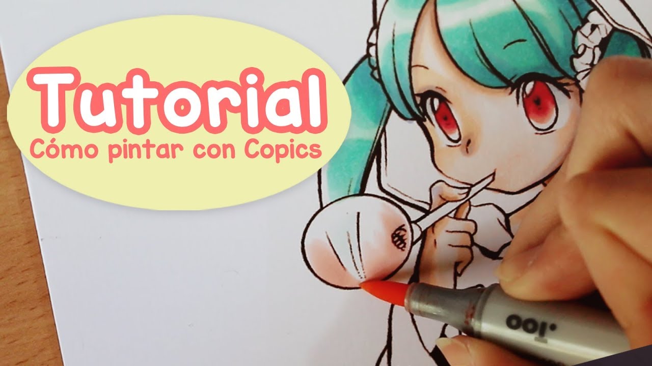 ¿Cómo pintar con Copics? TUTORIAL ✍ | #Pollitopracticando