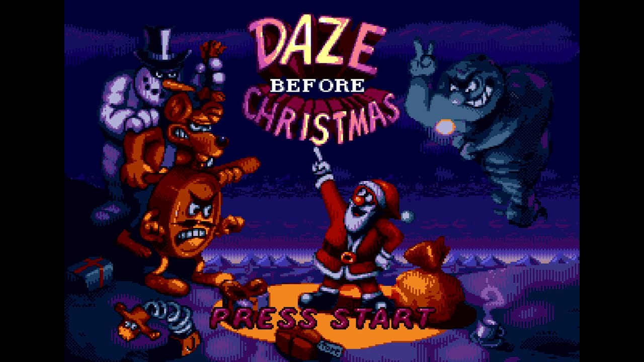Longplay: Daze Before Christmas (1994) [Sega Genesis]