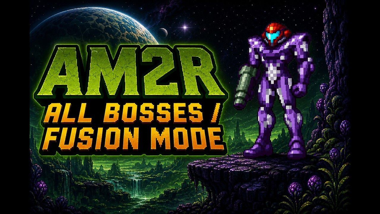 AM2R - All Bosses / Fusion Mode