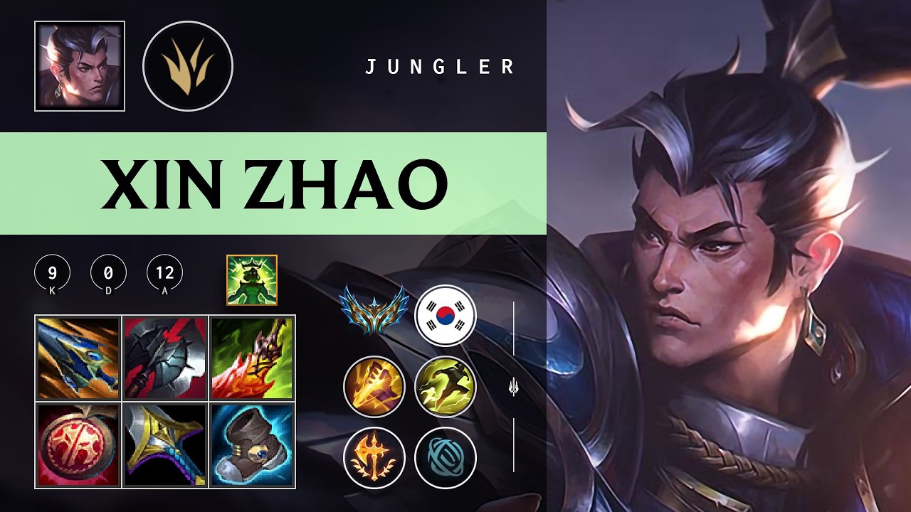 Xin Zhao Jungle vs Viego - KR Challenger Patch 26.05