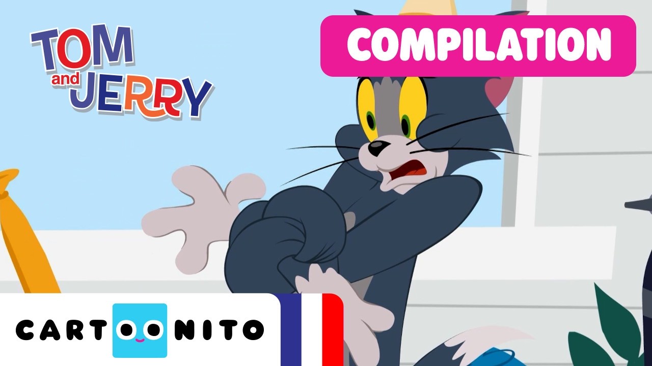 Le meilleur des confrontations entre Tom et Jerry | Tom et Jerry | Compilation | @CartoonitoFrance