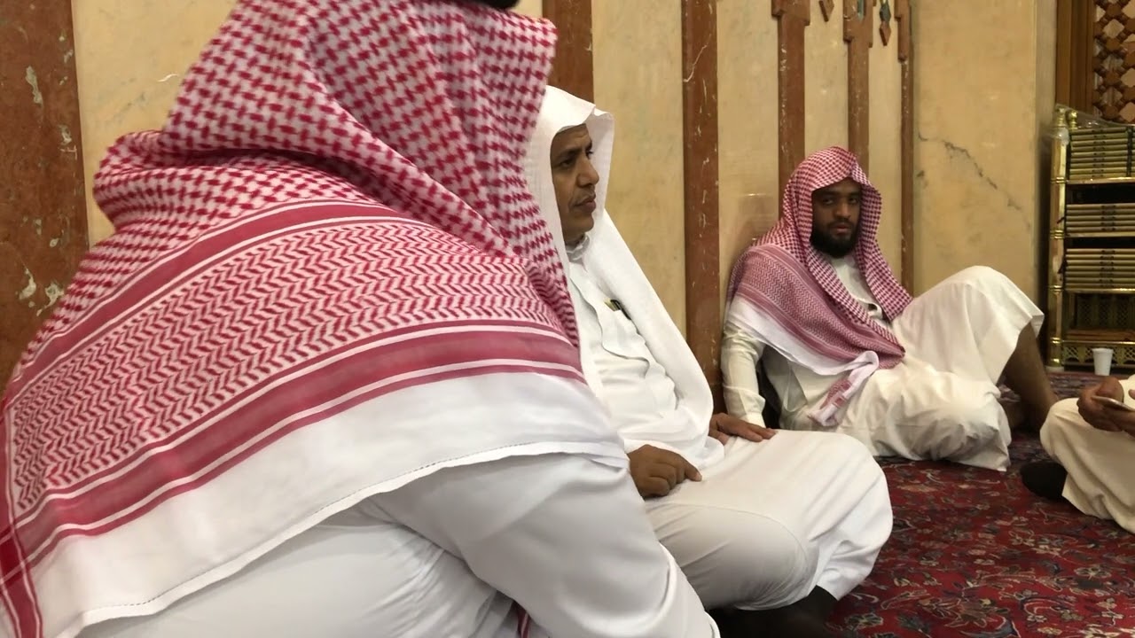 جانب من قراءة الشيخ علي صلاح العمر قارئ ملك البحرين من المسجد النبوي الشريف 1