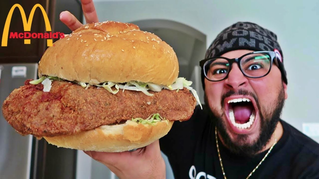 ГИГАНТСКИЙ МАКЧИКЕН ИЗ МАКДОНАЛЬДС СДЕЛАЙ САМ!!