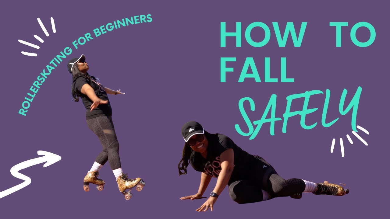 GET RID OF YOUR FEAR OF FALLING ON ROLLERSKATES! | ROLLERSKATING FOR BEGINNERS 😱😅