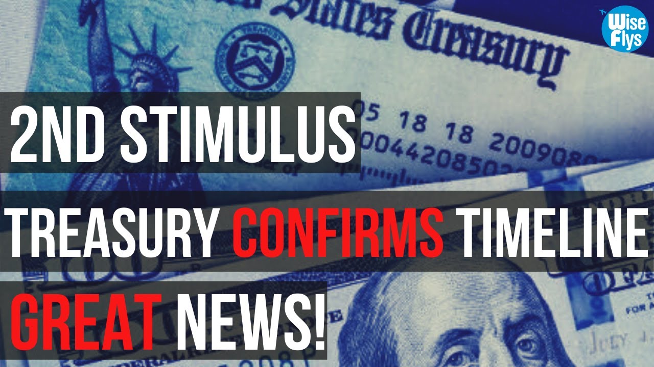2nd Stimulus: Treasury Just Confirmed Earlier Date | $1k Hazard Pay