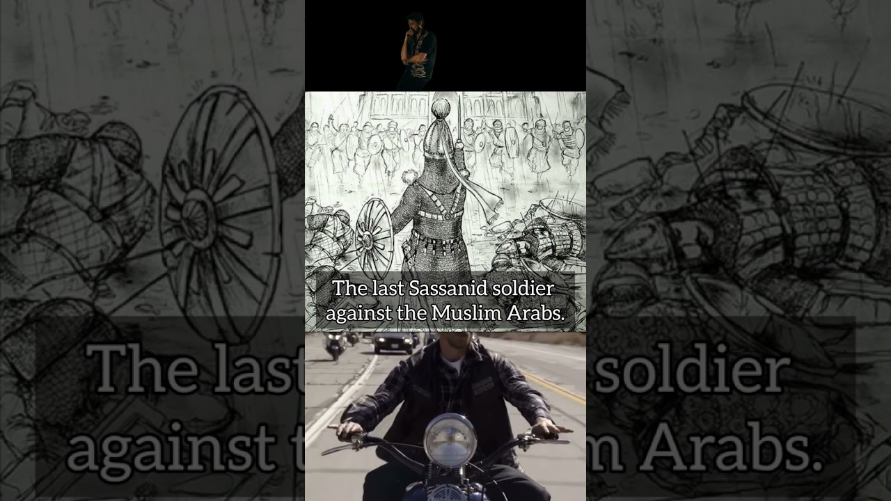The last Sassanid soldier against the Muslim Arabs💔 #historymemes