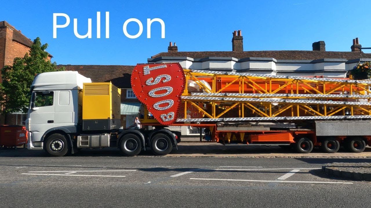 Beaconsfield Charter Fair 2025 pull on and build up - My first ever pull on video!