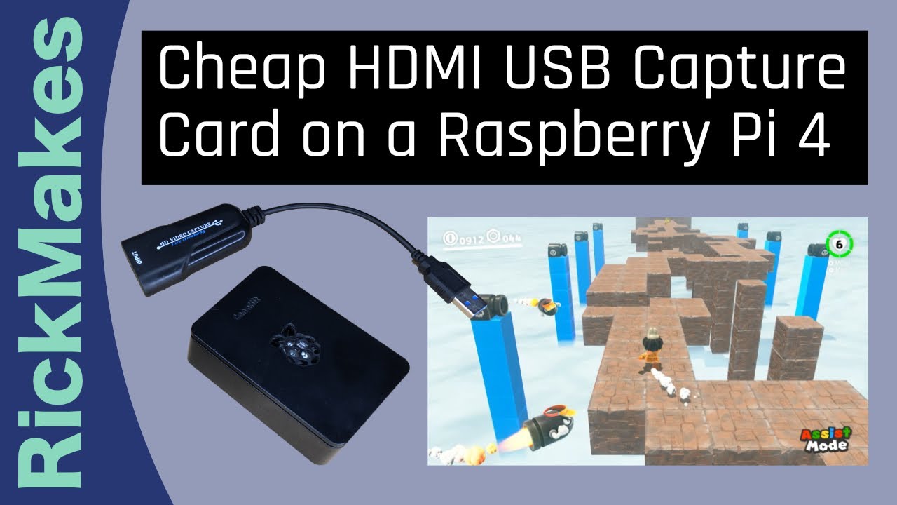 Дешевая карта захвата HDMI USB на Raspberry Pi 4