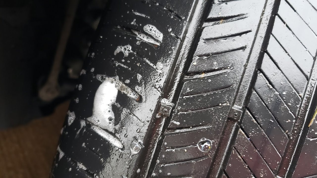 Plugs in a Tire will Eventually Leak because They Wear Out Tire Patches Work Much Better 