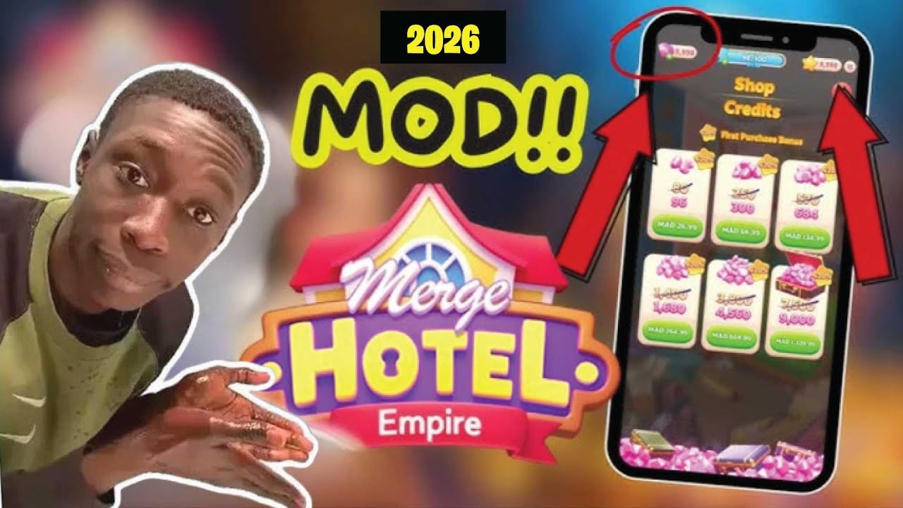Merge Hotel Empire Hack 2026 &mdash; Unlimited FREE Energy & Gems (Still Working)