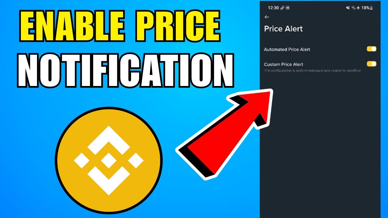 How To Enable Price Notifications On Binance App (2026) (Complete Guide)